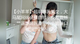 【小羊羊】超萌爆乳美女，大马尾网袜全裸自慰，反差震撼，艹逼咩咩叫春，小小的逼口被狠艹2V！ (2)