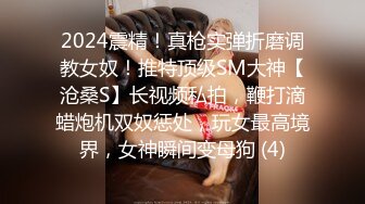 2024震精！真枪实弹折磨调教女奴！推特顶级SM大神【沧桑S】长视频私拍，鞭打滴蜡炮机双奴惩处，玩女最高境界，女神瞬间变母狗 (4)