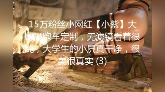 15万粉丝小网红【小紫】大哥刷跑车定制，无滤镜看着很纯，大学生的小屄真干净，很美很真实 (3)