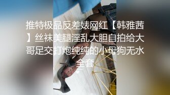 推特极品反差婊网红【韩雅茜】丝袜美腿淫乱大胆自拍给大哥足交打炮纯纯的小母狗无水全套